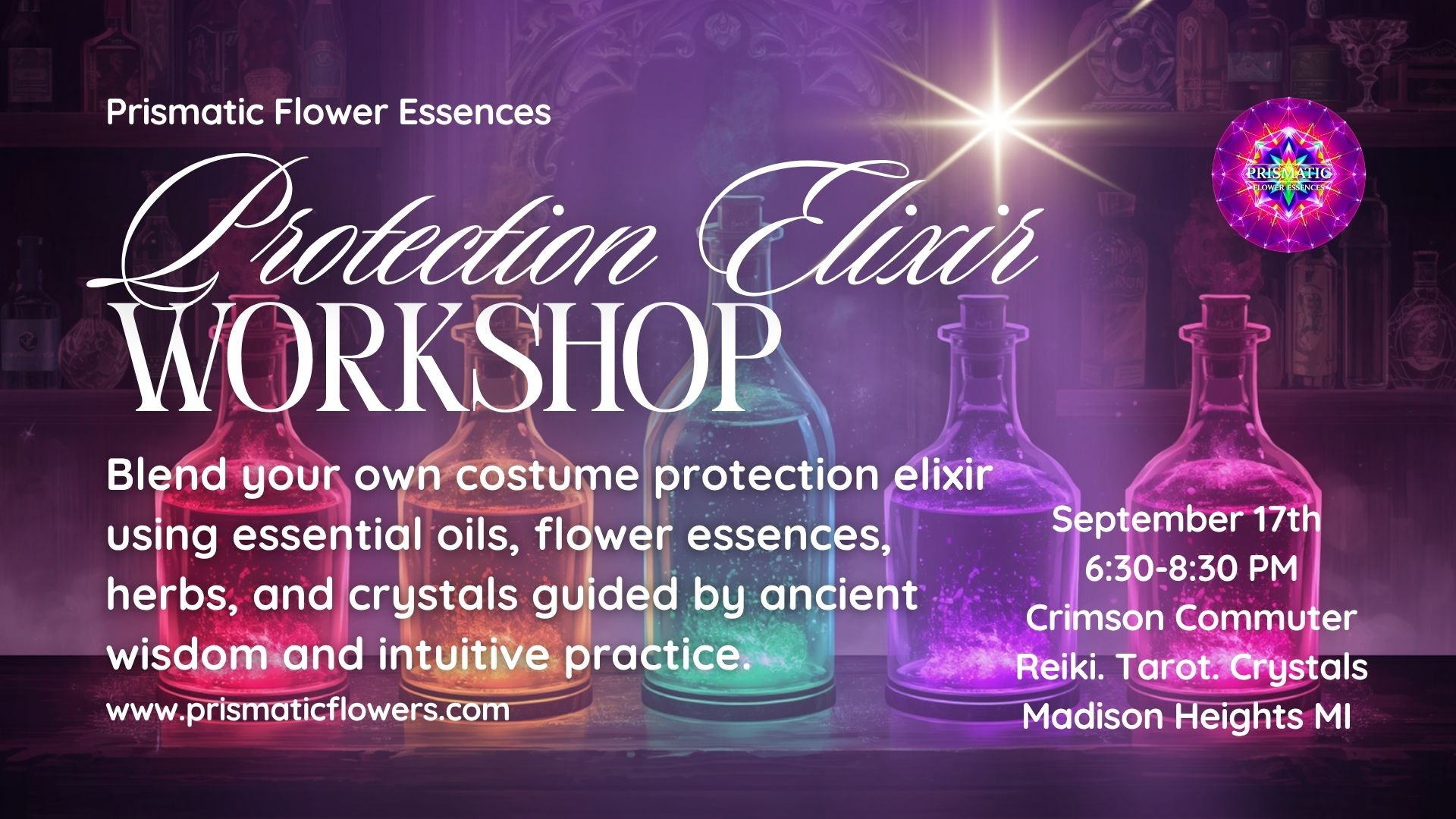 Protection Elixir Workshop in Madison Heights, MI