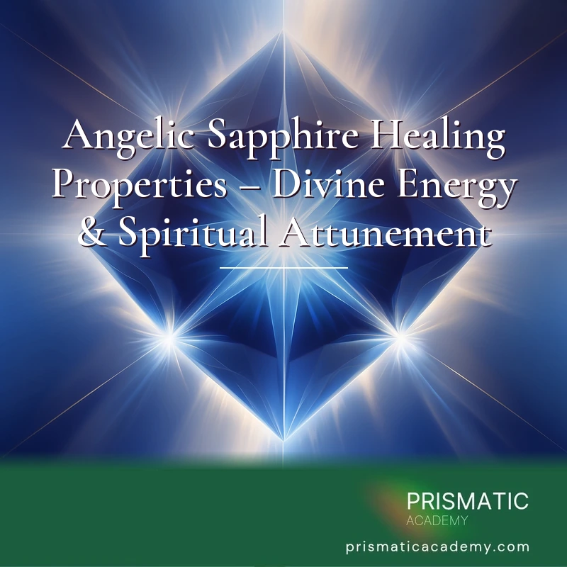 Angelic Sapphire Healing Properties – Divine Energy & Spiritual Attunement