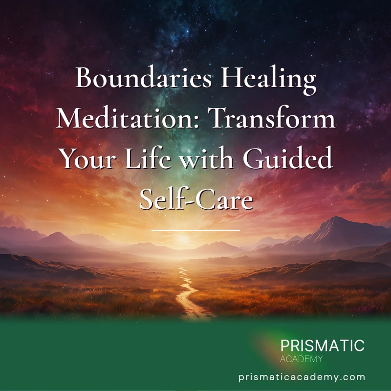 Boundaries Healing Meditation: Transform Your Life with Guided Self-Care | Digital Download