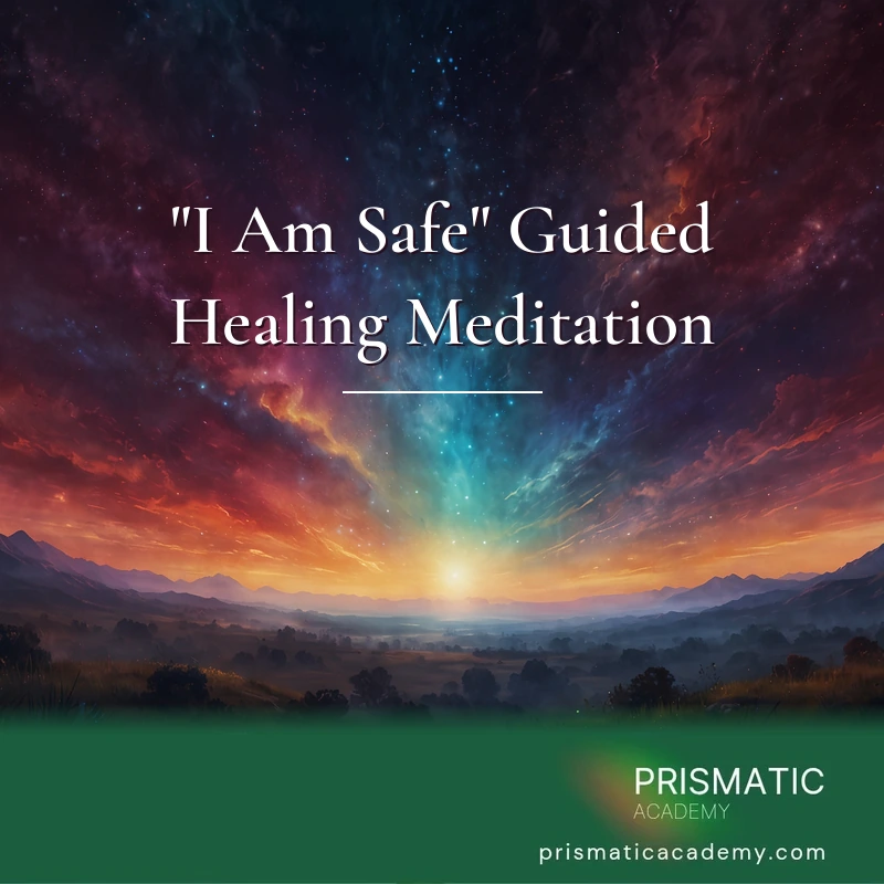 "I Am Safe" Guided Healing Meditation | Instant Digital Download