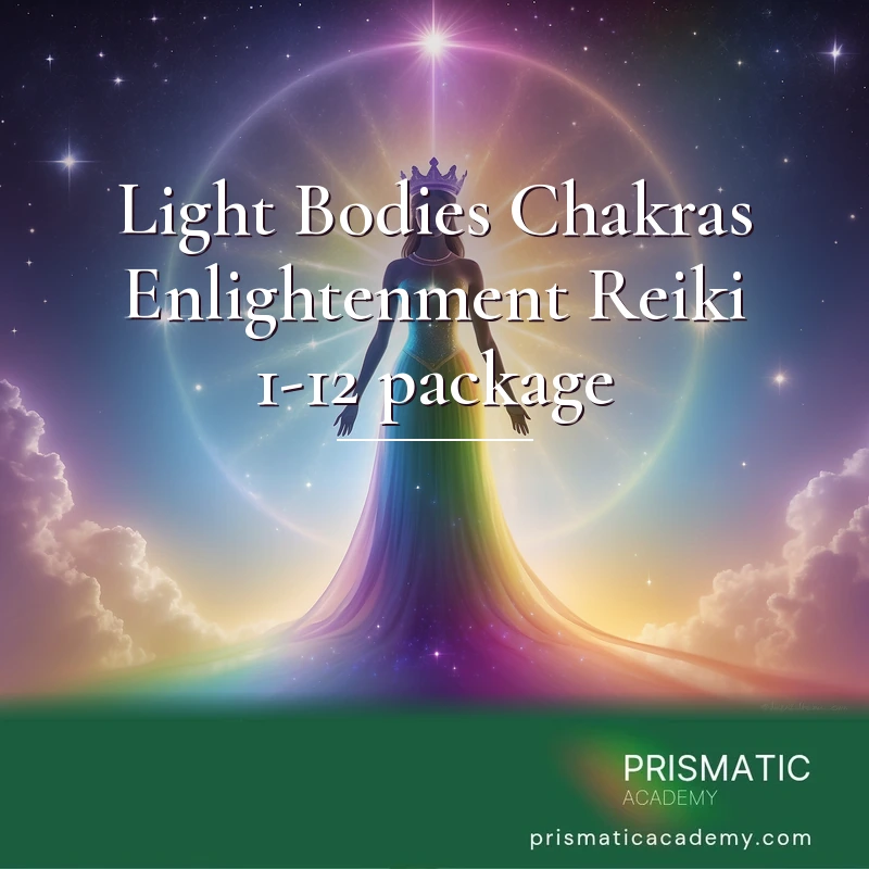Light Bodies Chakras Enlightenment Reiki 1-12 package
