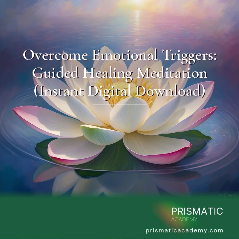 Overcome Emotional Triggers: Guided Healing Meditation (Instant Digital Download)