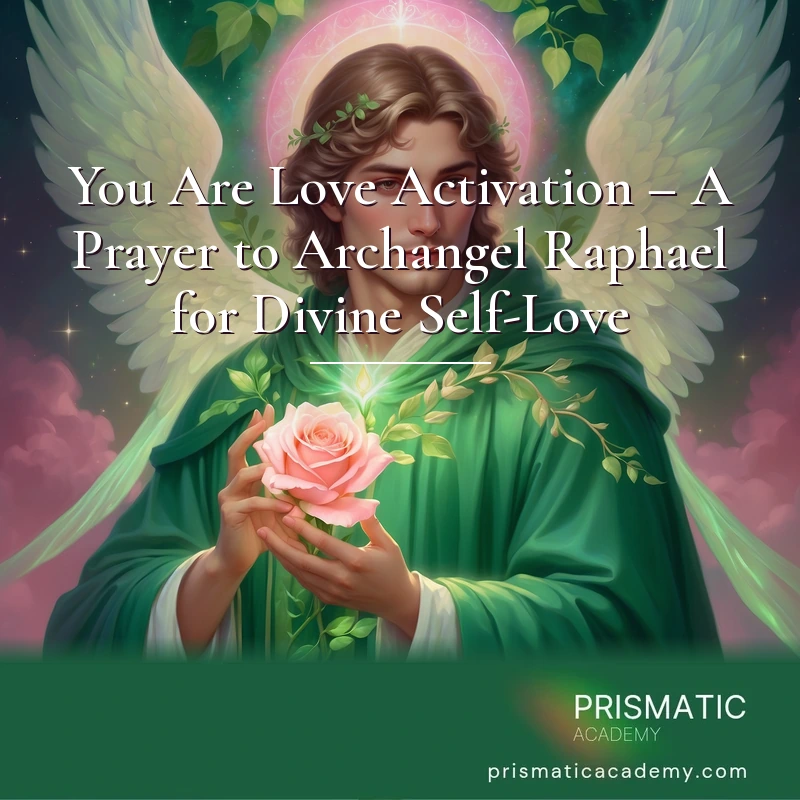 You Are Love Activation – A Prayer to Archangel Raphael for Divine Self-Love
